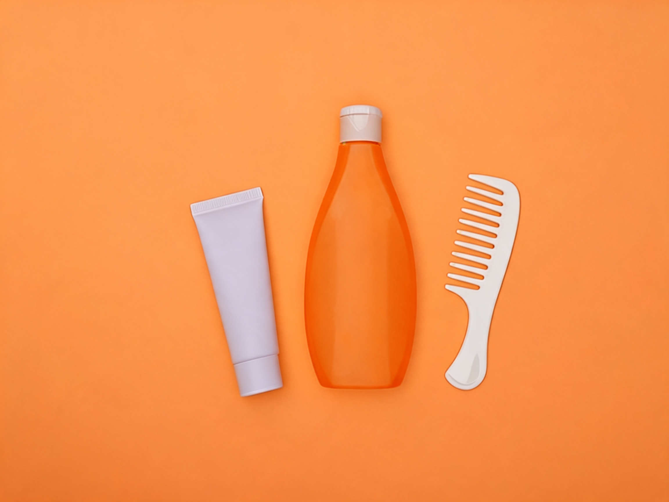 Cleaning product flatlay